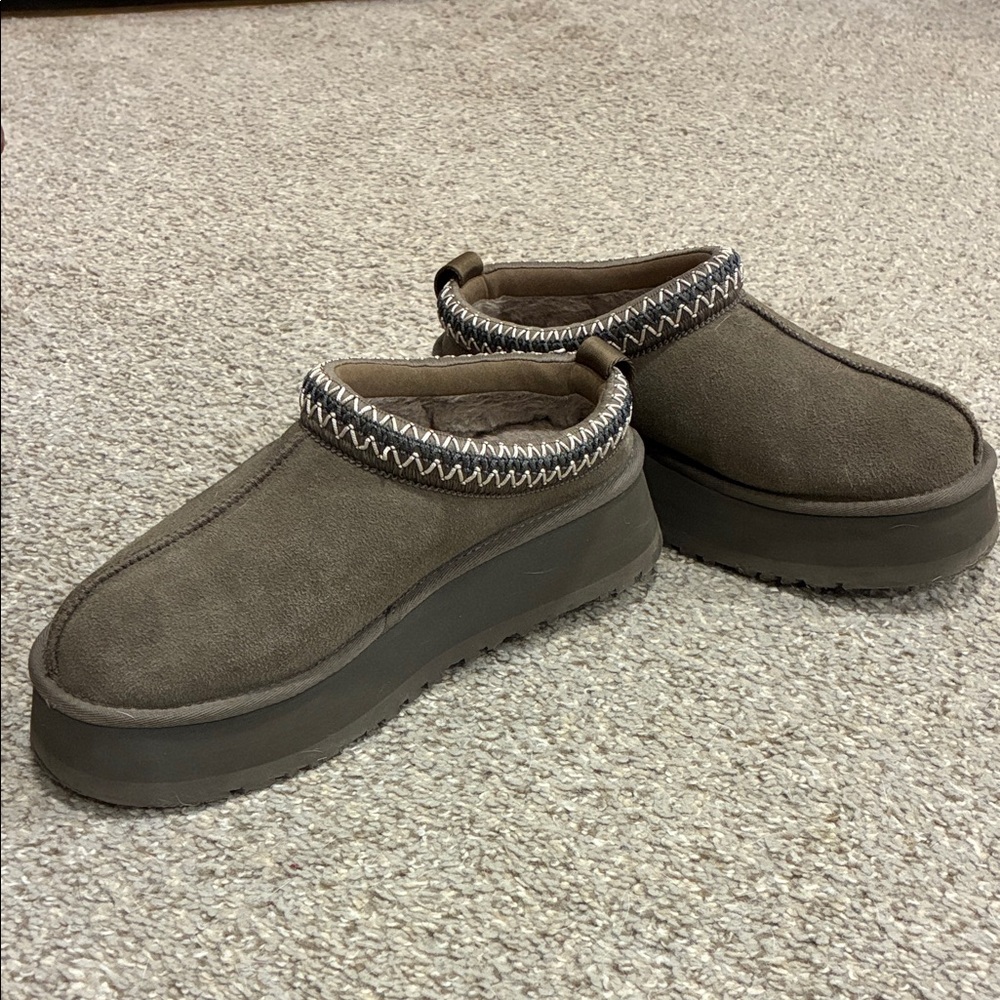 UGG Brown Suede Women's Mules
